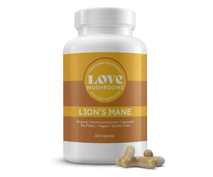Lion's Mane Extract Capsules - Love Mushrooms