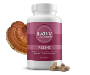 Reishi Extract Capsules - Love Mushrooms