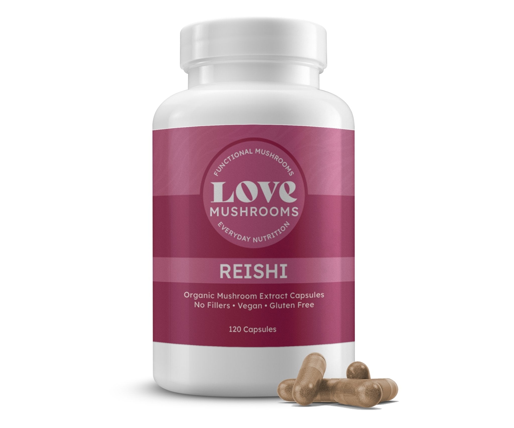 Reishi Extract Capsules - Love Mushrooms